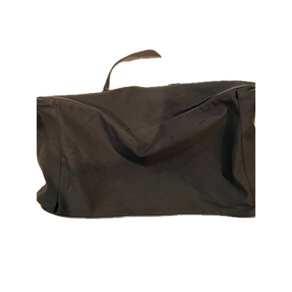 Adidas Faux Leather Medium 18"x12"x10" Black Duffel Gym Bag - Picture 4 of 6